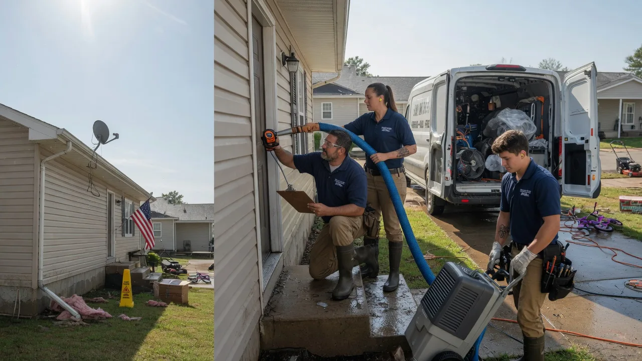 Ceiling Water Damage Restoration in Ludlow, MA near me